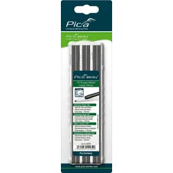 Pica Big Dry Steinnhauer Bleistiftminen für Zimmermannsbleistift mit Druckmechanismus 2.0 - 5.0 mm graphite