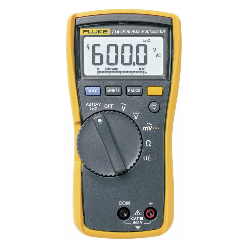 Fluke Multimeter 114 (CAT III 600V, Hand-Multimeter) (2583552)