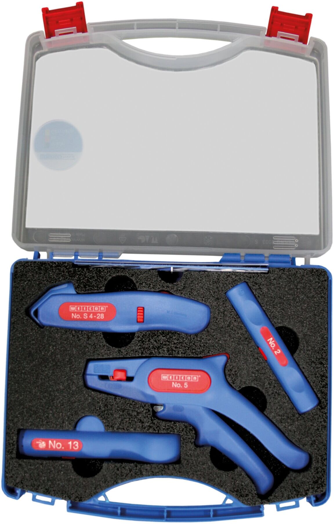 Weicon Profi-Starter Set mit Abisolierwerkzeugen für verschiedene Leiterquerschnitte Set, 52880001)