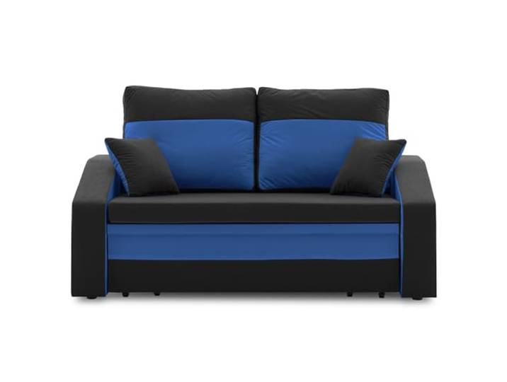 Sofini Sofa Hewlet mit Schlaffunktion! Best Schlafsofa! 2- Sitzer Sofa! Polstermöbel mit stauraum. Schlafsofa mit schlaffunktion und Bettkasten. Kleines Sofa! (MIKRO 15 + MIKRO 36)