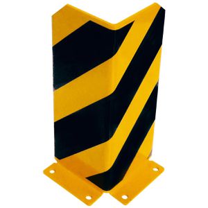 Schake Anfahrschutz für Regale, L-Profil, 5mm Stahl, BxH 160 x 400mm