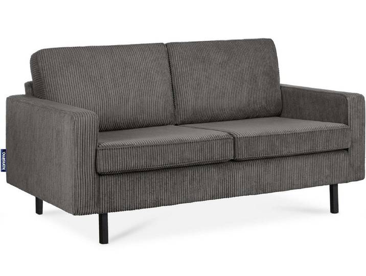 KONSIMO® 3-Sitzer INVIA Einzelsofa, Polsterung aus hochwertigem Schaumstoff,in Pet Friendly Cord-Stoff