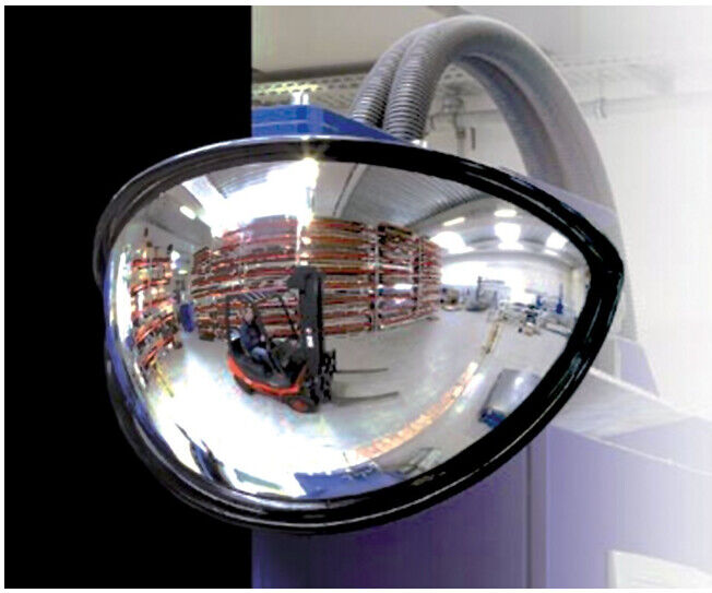 Dancop Miroir de circulation grand angle D450 mm pour intérieur et extérieur ; Dancop International (TRANSPO AC 45)