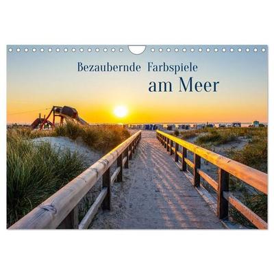Bezaubernde Farbspiele am Meer (Wandkalender 2026 DIN A4 quer), CALVENDO Monatskalender