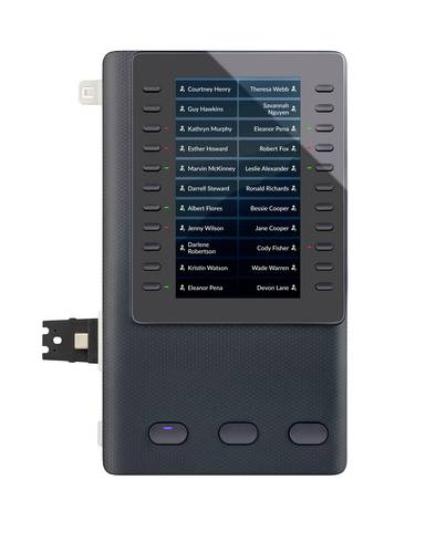HP Poly Edge E Expansion Module Zusätzliches Mobilteil Grau