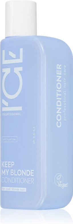 Natura Siberica ICE Professional Keep My Blonde après-shampoing hydratant qui neutralise les tons jaunes 250 ml