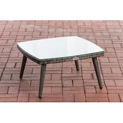 Tisch Ameland Flachrattan 35 cm