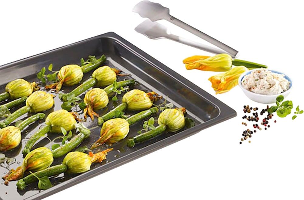 Miele Backblech "HUBB 71", schwarz, B/H/T: 44,8cm 3,47cm x 38,6cm, Backbleche, mit PerfectClean Veredelung, Backblech