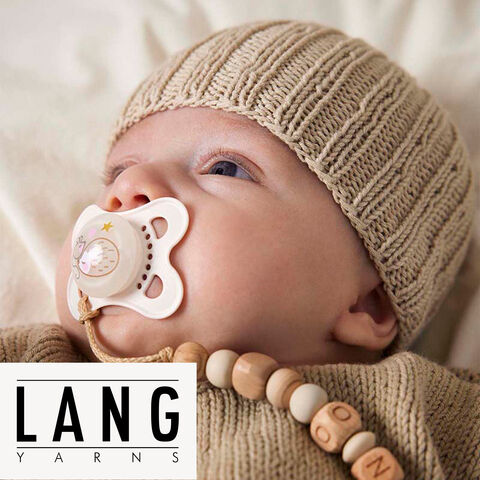 Strickanleitung – Mütze "Erik" aus Lang Yarns Baby Cotton Naturally Colored