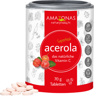 AMAZONAS Naturprodukte Handels GmbH ACEROLA VITAMIN C ohne Zuckerzusatz Lutschtabl. 70 g 16151563