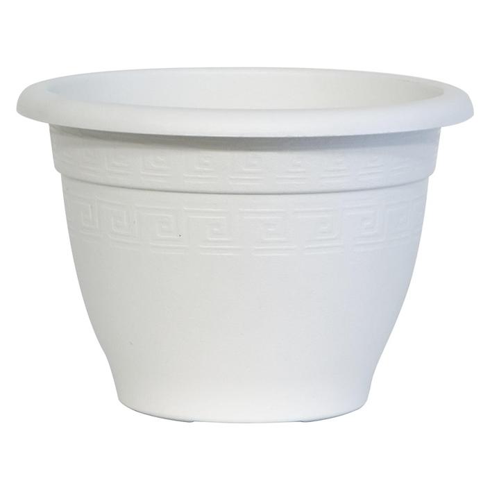 Plasticotto Blumentopf, Kunststoff, Ø 42 cm, Farbe: Weiss (42 x 34 cm) (TC000006-110)