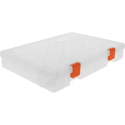 DELOCK 18350 - Transparente Leerbox aus Kunststoff mit 36 Fächern