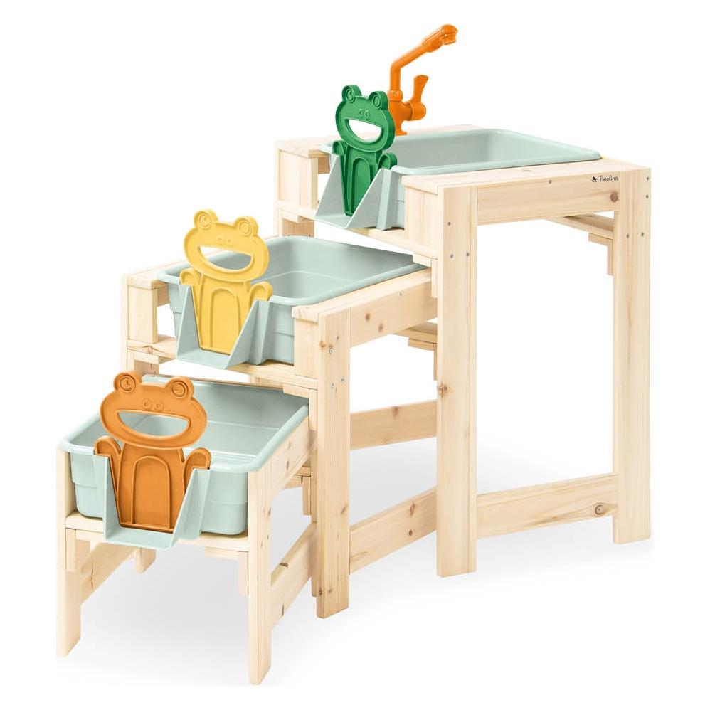 Pinolino 3-tlg. Wasserspieltisch-Set Frolino 3 Spieltische (221016)