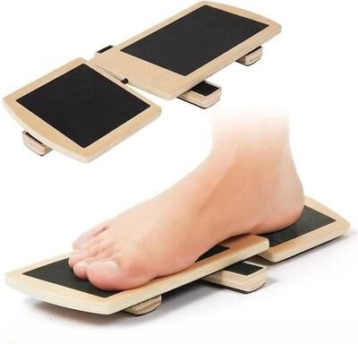 Uplifted Goods Wooden Single Leg Balance And Ankle Strengthener square Set
