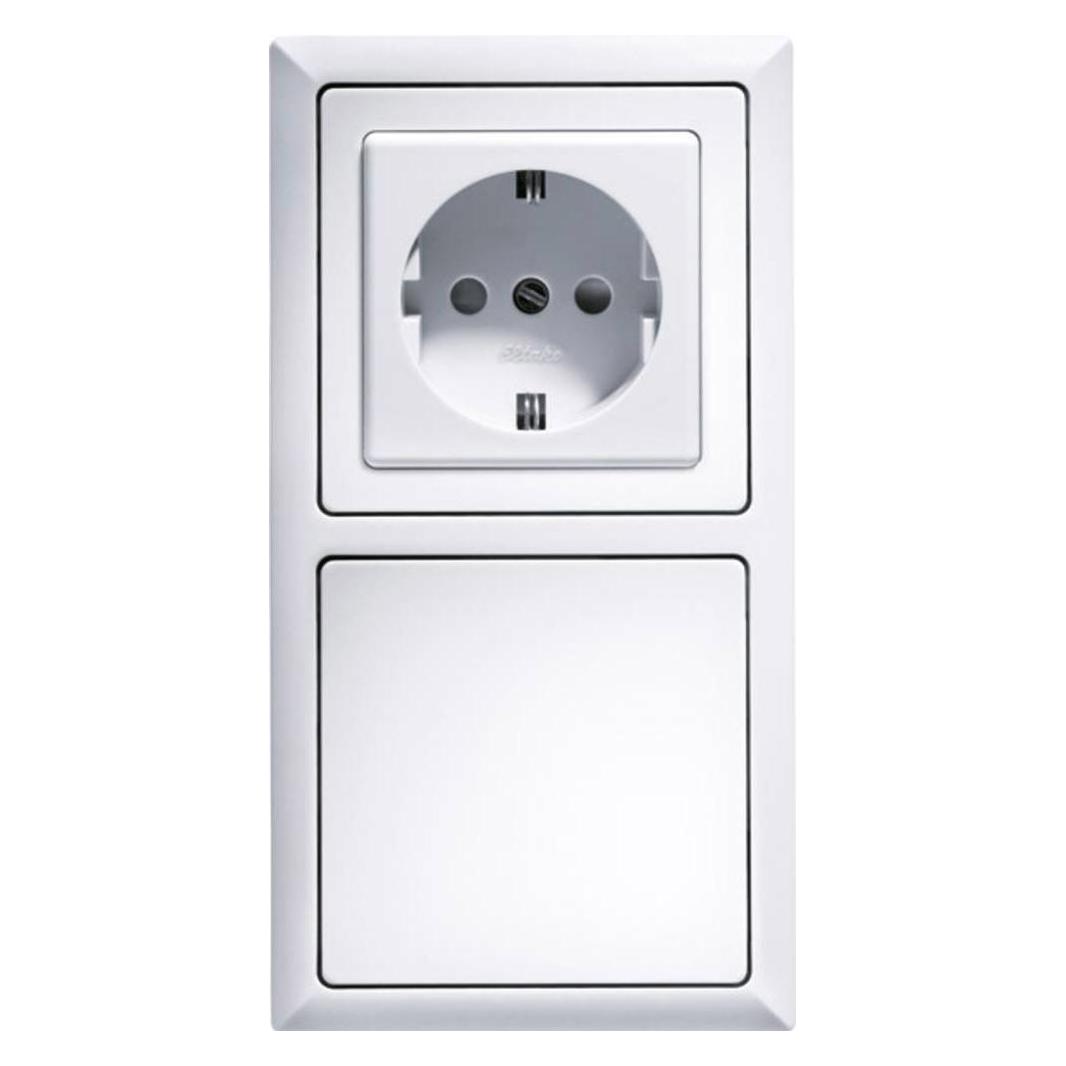 Eltako R2-ws 5 2-fach-Rahmen weiss (30000310) (30000310)