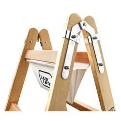 Iller Werkzeugtasche Holz Sprossenstehleitern ohne Stahlbügel für Modell Professional ERGO