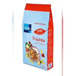 Kölln Müsli Früchte ohne Zuckerzusatz (1,7kg)