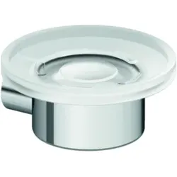 Kludi VELA R Seifenschale 5898505 transparentes Glas chrom