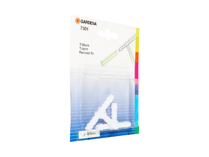 Gardena T-Stück 6 mm 2 Stück