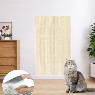 Uplift Essentials Custom Fit Self Adhesive Furniture Scratch Protector warm White 15.7 X 39.4 In