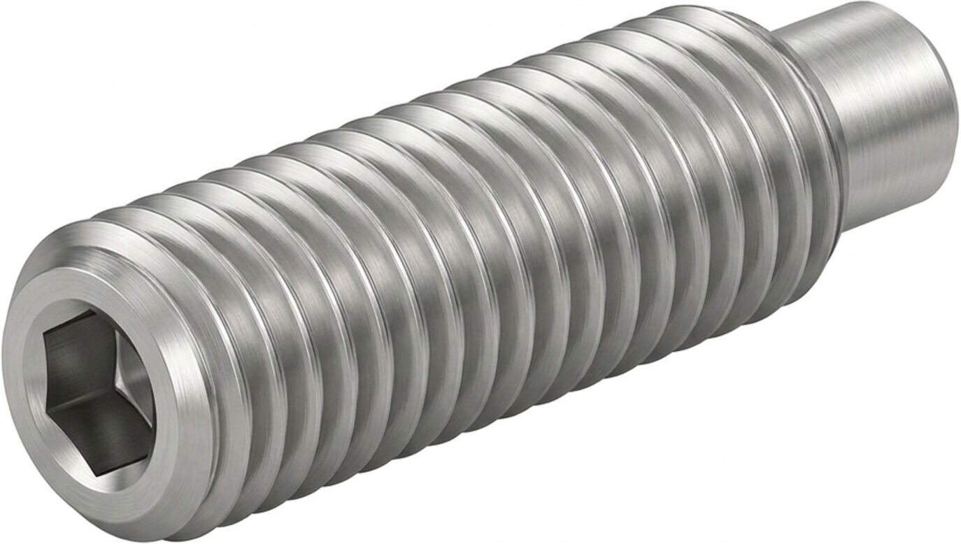 DIN 915/ISO 4028 Gewindestift M 4 x 6 A 4 ; IQS (54091546)