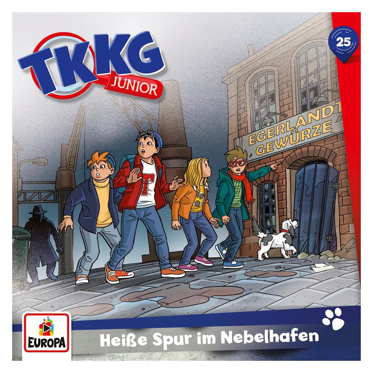 Europa TKKG Junior 25 - Heisse Spur im Nebelhafen (58766942)