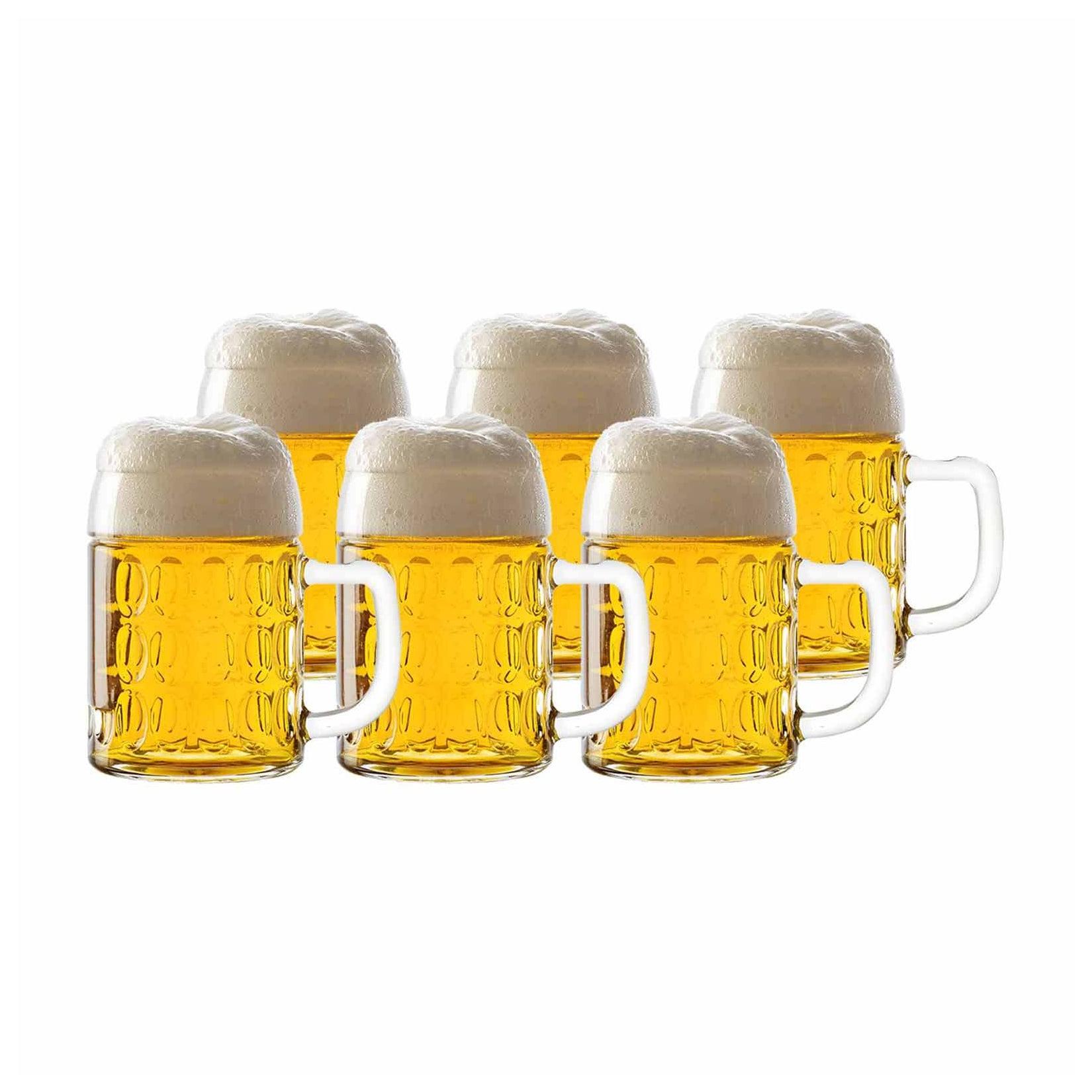 Stölzle Lausitz Bierkrüge Kaiser 0,3 Liter 6er Set