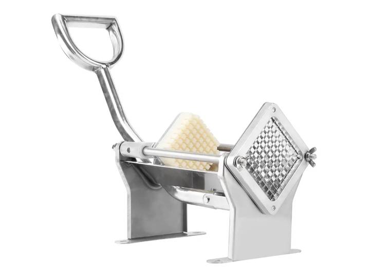 Nouveauté, vente en gros, outils de cuisine de haute qualité, hachoir à légumes, coupe-pommes en acier inoxydable, trancheuse manuelle, coupe-frites