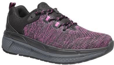 Wide Width Women's Ultra Sneaker by Propet in Black Marble (Size 9 W)
