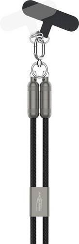 Ansmann USB-Ladekabel USB-C Stecker, Apple Lightning Stecker 1.2m Schwarz 1700-0192