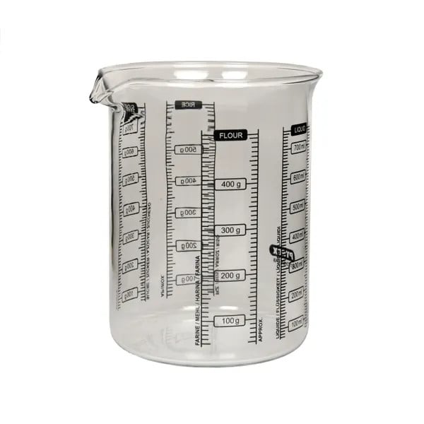 Dille & Kamille Glazen Maatbeker 750ml