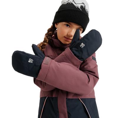 Snowboardhandschuhe ROXY "Roxy Jetty Girl Solid", Kinder, Gr. M, schwarz, Obermaterial: 50% Polyester, 50% Polyurethan., Handschuhe
