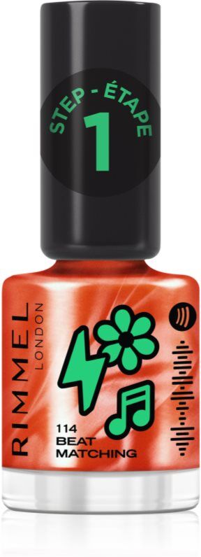 Rimmel SuperGel nail polish shade 114 Beat Matching 12 ml