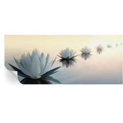 FOTOTAPETE 250x104 cm - Friedliche Aussicht