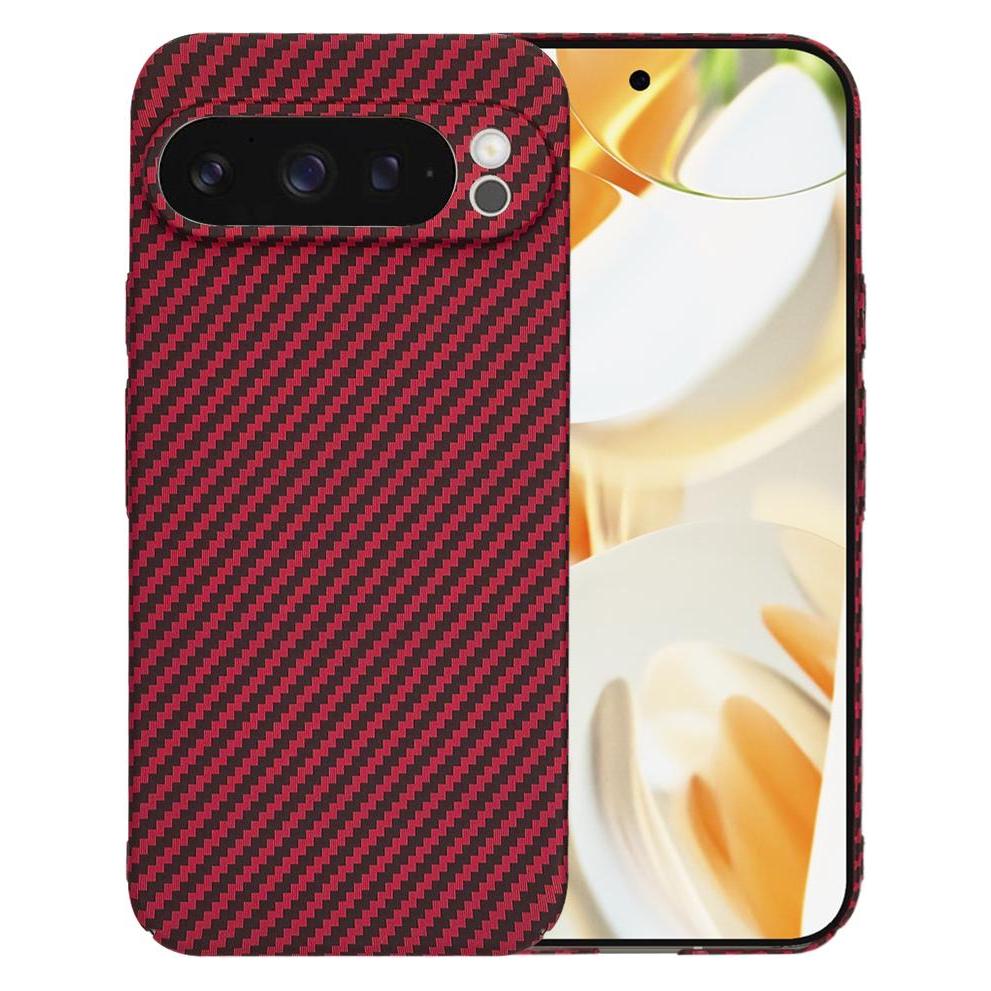 Techsuit - Carbonite FiberShell - Google Pixel 9 Pro - Red (Google Pixel 9 Pro) (56357074)