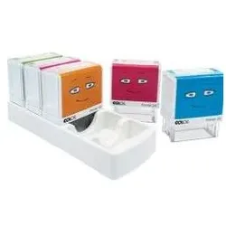 Colop, Stempel, Motivstempel NIO Schoo Stempel Set 2, Material des Stempels: Kunststoff