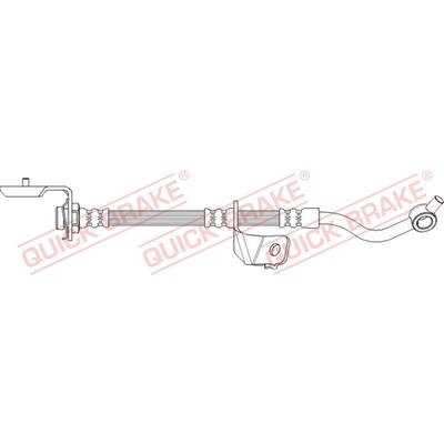 QUICK BRAKE Bremsschlauch 50720 für KIA