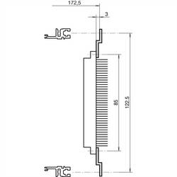 nVent SCHROFF 30819763 Z-Schiene 1 St. Piece