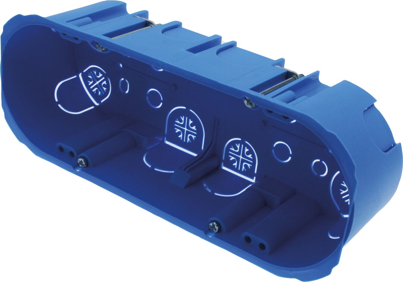 Faeg Cassetta Modulare Da Incasso Per Cartongesso 6/7 Posti Con Inserti In Ferro 2xø68 Ip20  - Fg10257