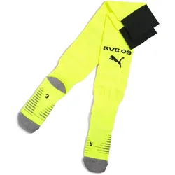 PUMA BVB Borussia Dortmund Mesh and Cuff Stutzenstrümpfe 2025/26 07 - yellow alert/puma black 35-38