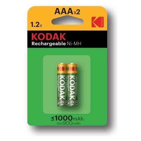 Kodak rechargeable Ni-MH AAA battery 650 mAh 2 pack - Batterie - Micro (AAA) (2 Stk., AAA, 650 mAh) (30955042)