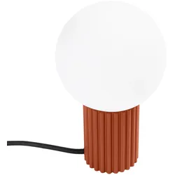 Sollux Tischlampe HALO roter Ocker