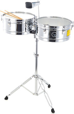 LP M257 Timbales Matador Chrome