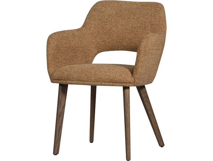 Esszimmerstuhl WOOOD, braun (gelb), H:86cm, Stühle, Esszimmerstuhl