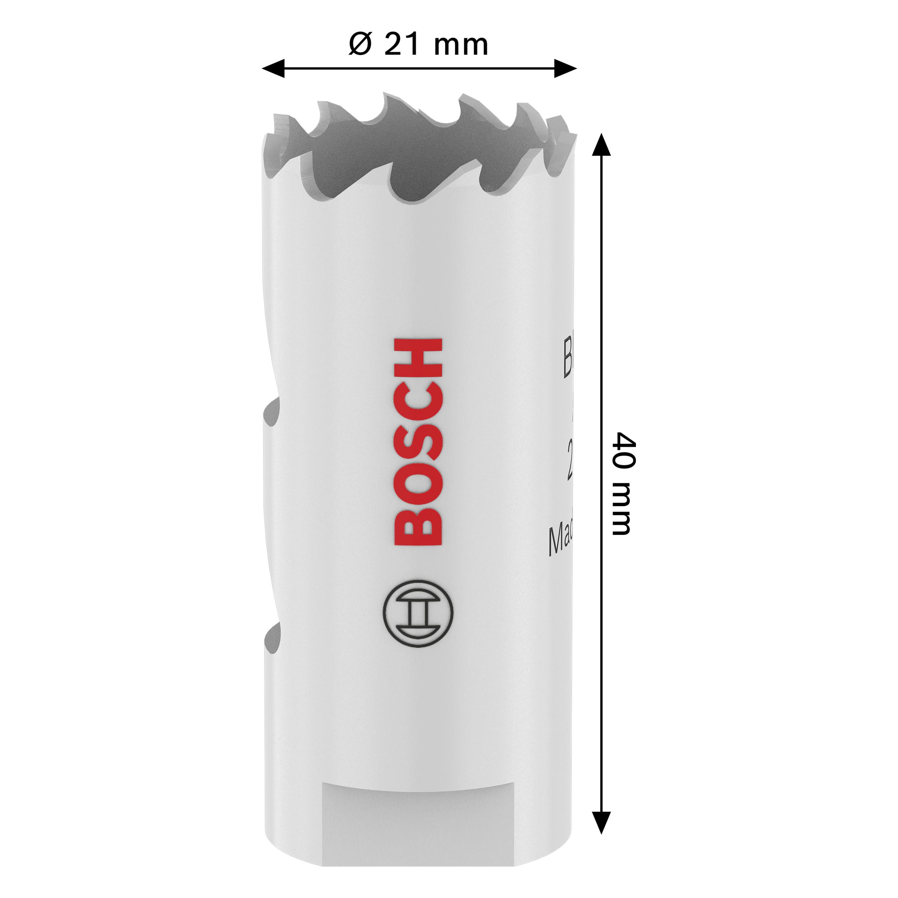Bosch Professional Zubehör Multi Material Lochsäge, 21 mm (21 mm) (2608594563)