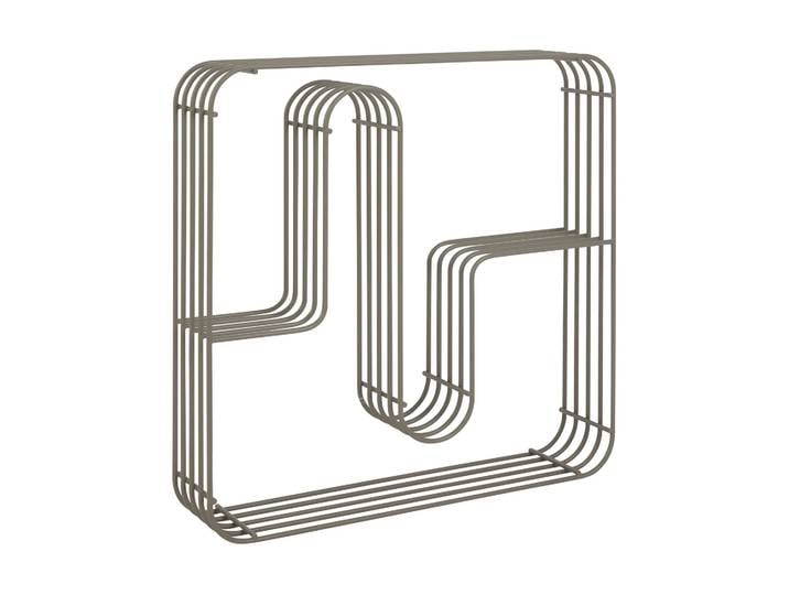 AYTM Étagère murale Curva carrée Taupe