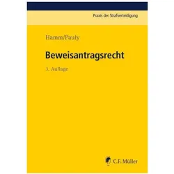 Beweisantragsrecht, Fachbücher von Jürgen Pauly, Rainer Hamm