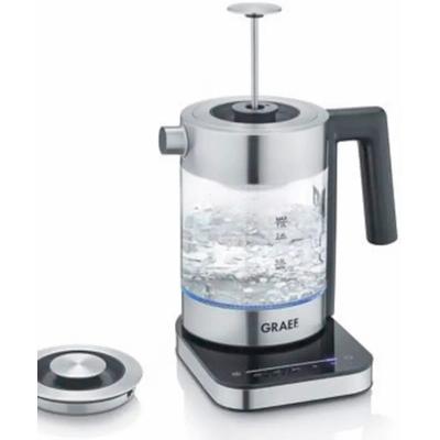 Graef WK 350 Wasserkocher Edelstahl-Schwarz