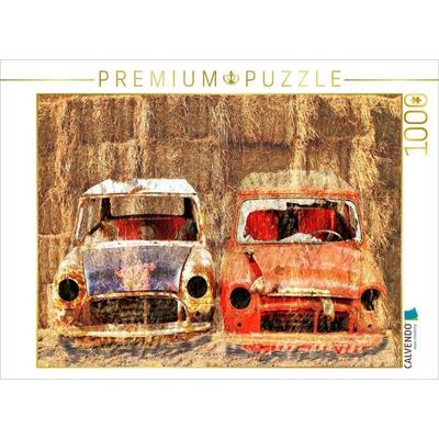CALVENDO Puzzle 2x Mini Cooper | 1000 Teile Lege-Größe 64x48cm Foto-Puzzle für glückliche Stunden, Game von , Calvendo Puzzle