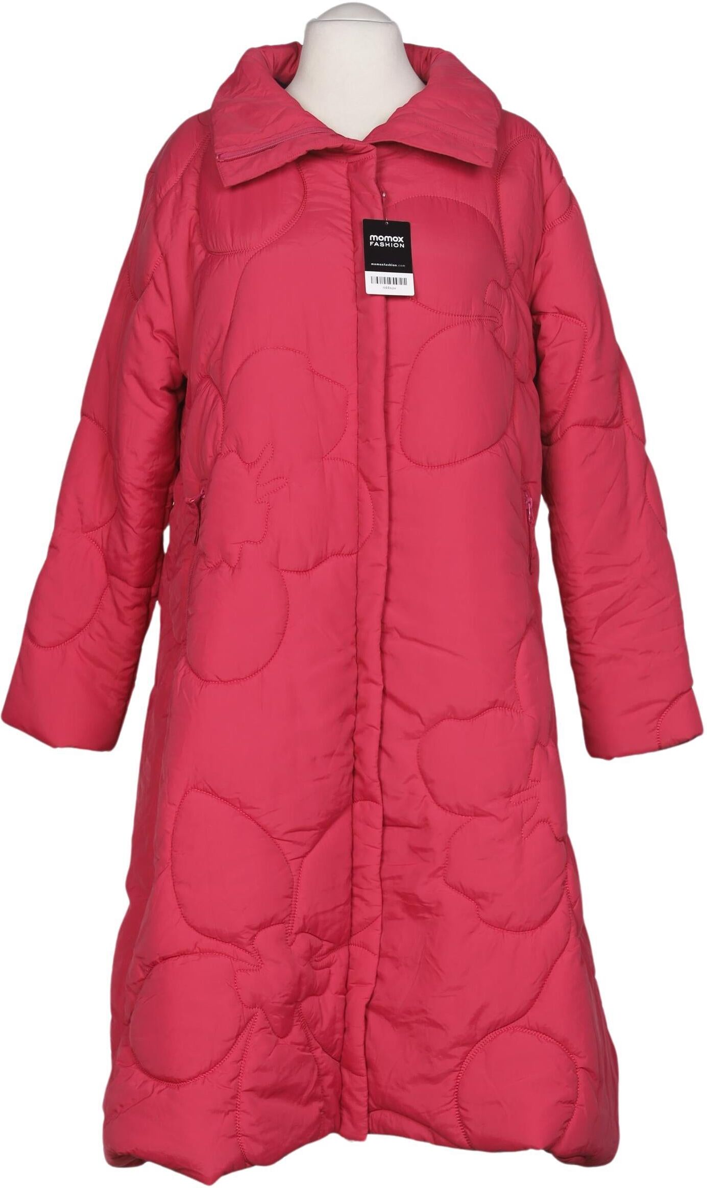 Rundholz Damen Mantel, Pink, Gr. S, Synthetik - Second Hand
